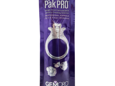 0925 GemOro Sparkle Pak Pro Ultrasonic Cleaning Solition - Box of 24 .5oz Packets Hot on Sale