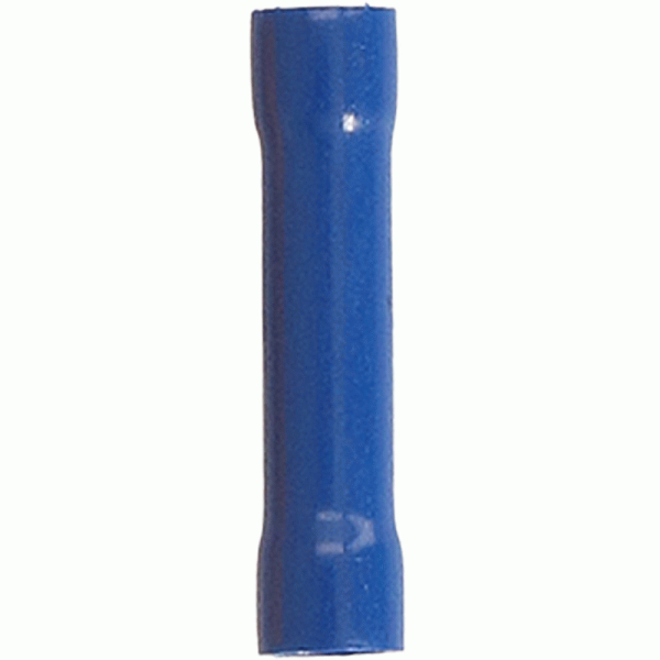 BVBC Metra Install Bay Butt Connector 22-18 Gauge - Blue - 100 count Online now