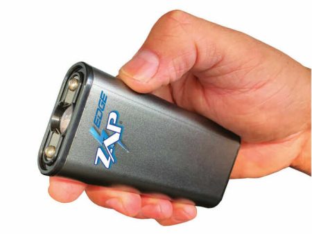 ZAPEDGEGM ZAP EDGE 950,000 Volt Stun Gun - Gun Metal Online Hot Sale