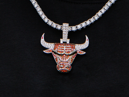 Chicago Bulls Official NBA Logo Pendant on Sale