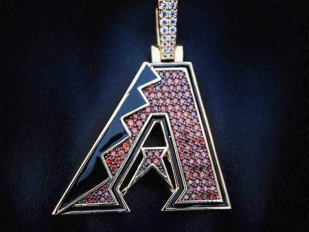 Arizona Diamondbacks Official MLB Logo Pendant Online now