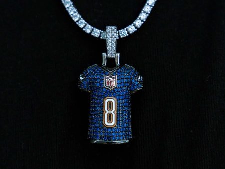 Baltimore Ravens Lamar Jackson Jersey Pendant For Cheap