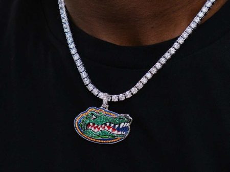 Florida Gators Official NCAA Mascot Logo Pendant For Cheap