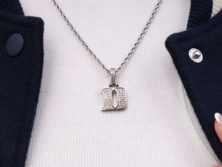 Duke Blue Devils Iron D Official NCAA Micro Pendant Online Sale