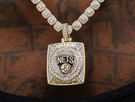 Brooklyn Nets Official NBA Championship Pendant Discount