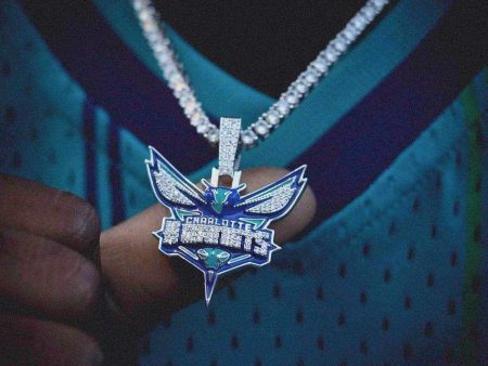 Charlotte Hornets Official NBA Logo Pendant For Sale