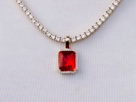 Ruby Stone Pendant For Discount