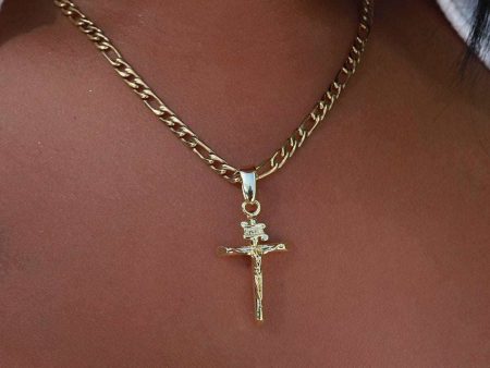 18k Vermeil Crucifix Pendant Fashion