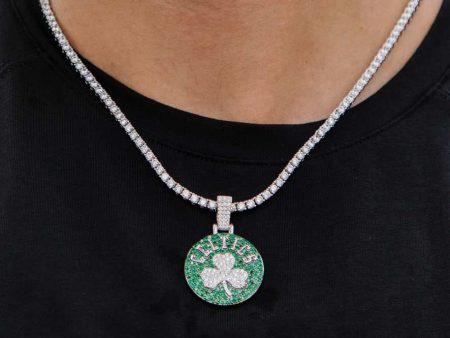 Boston Celtics Official NBA Logo Pendant Fashion