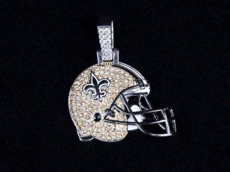 New Orleans Saints Official NFL Helmet Pendant Online Hot Sale