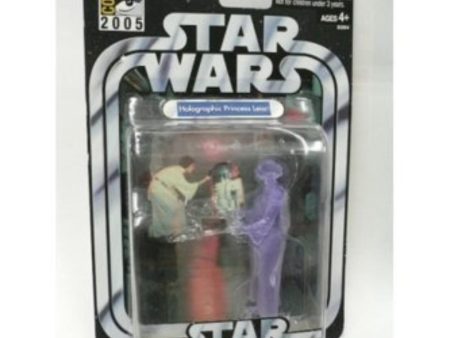 HASBRO 星球大戰 STAR WARS SAN DIEGO COMIC-CON 2005 HOLOGRAPHIC PRINCESS LEIA 11209 Online now