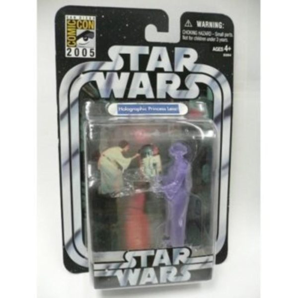 HASBRO 星球大戰 STAR WARS SAN DIEGO COMIC-CON 2005 HOLOGRAPHIC PRINCESS LEIA 11209 Online now