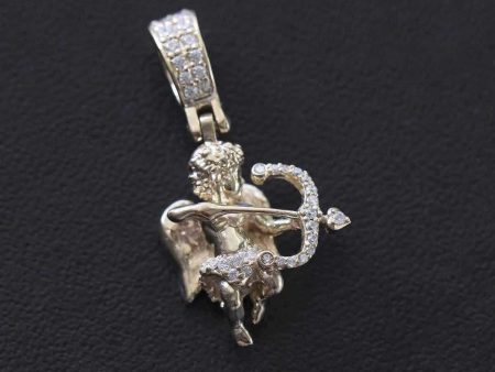 Solid Gold Iced Cupid Online Sale