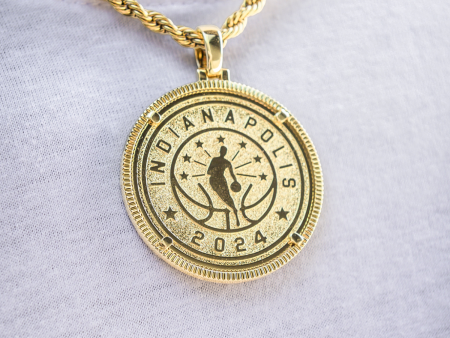 2024 Official NBA All-Star Game Coin Pendant on Sale