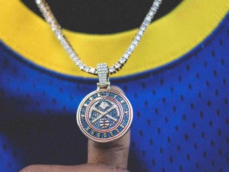 Denver Nuggets Official NBA Logo Pendant Online now