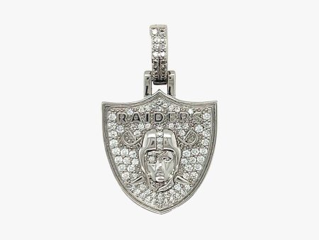 Las Vegas Raiders Micro Logo Pendant Fashion