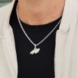 Philadelphia Eagles Official NFL Micro Logo Pendant - White Gold Online