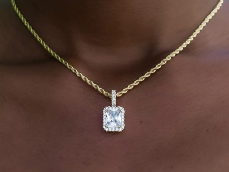 Micro Diamond Stone Pendant Sale