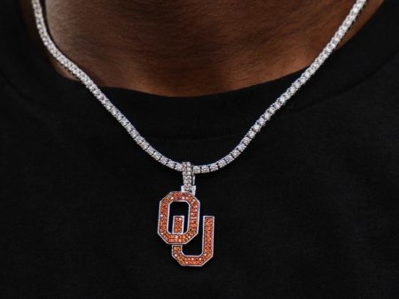 Oklahoma Sooners Official NCAA Logo Pendant Hot on Sale