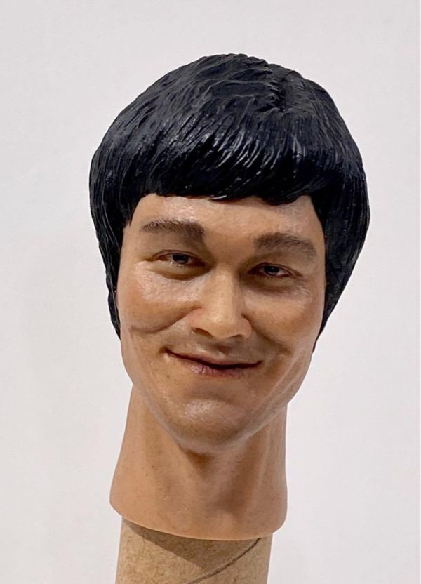 1 6 CUSTOM BRUCE LEE HEAD SCULPT 李小龍 頭雕 (PIU) For Discount