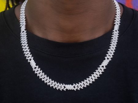 Iced Spiked Cuban Chain For Discount