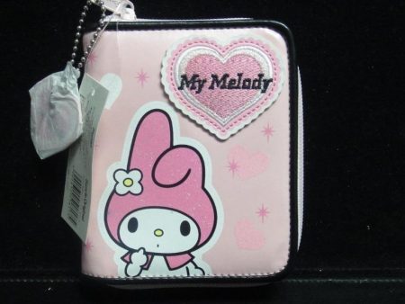 三麗鷗 美樂蒂 可羅米 雙圖案錢包 SANRIO MY MELODY KUROMI DOUBLE PATTERN PURSE 51817 (PA-0) Cheap