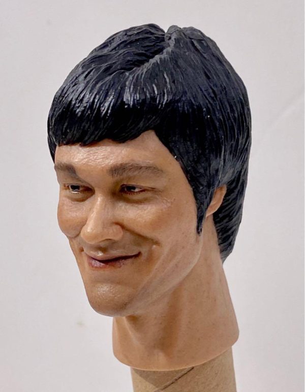 1 6 CUSTOM BRUCE LEE HEAD SCULPT 李小龍 頭雕 (PIU) For Discount