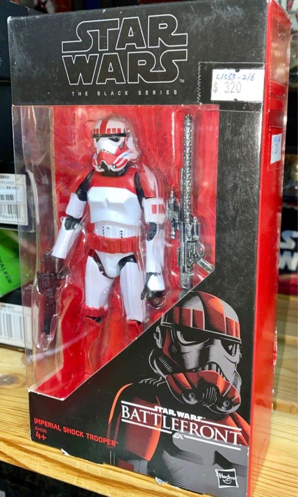 C1033-216 HASBRO STAR WARS 星球大戰 THE BLACK SERIES FIGURE BATTLEFRONT IMPERIAL SHOCK TROOPER 93857 Hot on Sale