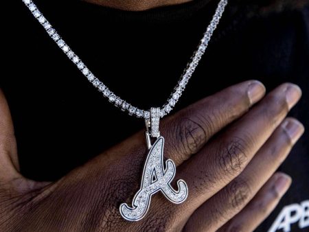 Atlanta Braves Official MLB Logo Pendant Cheap