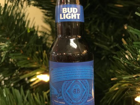 Funky Ornament - Plastic Bud Light Bottle For Cheap