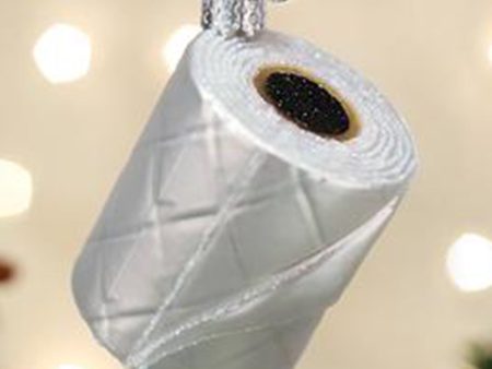 Glass Ornament - Toilet Paper Roll Online now