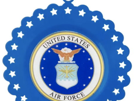 SIDEWALK SALE ITEM - Metal Ornament - U.S. Air Force Supply