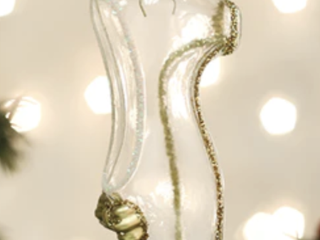 Glass Ornament - Cinderella s Slipper Online Sale