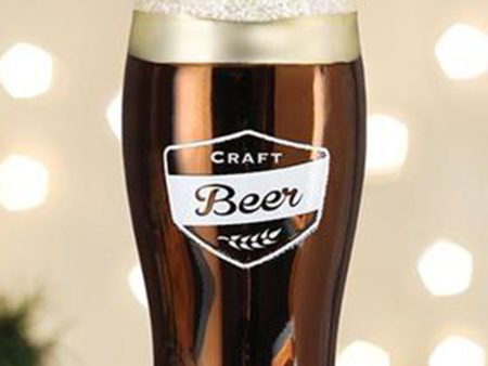 Glass Ornament - Craft Beer Glass For Cheap