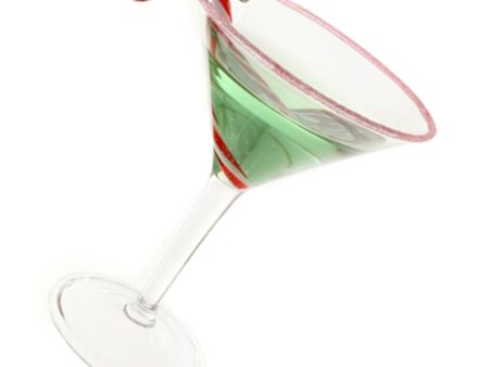 Glass Ornament - Merry Merry Martini Cocktail Online Sale