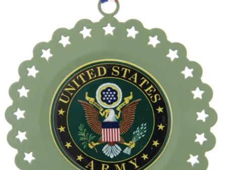 SIDEWALK SALE ITEM - Metal Ornament - U.S. Army Online Hot Sale