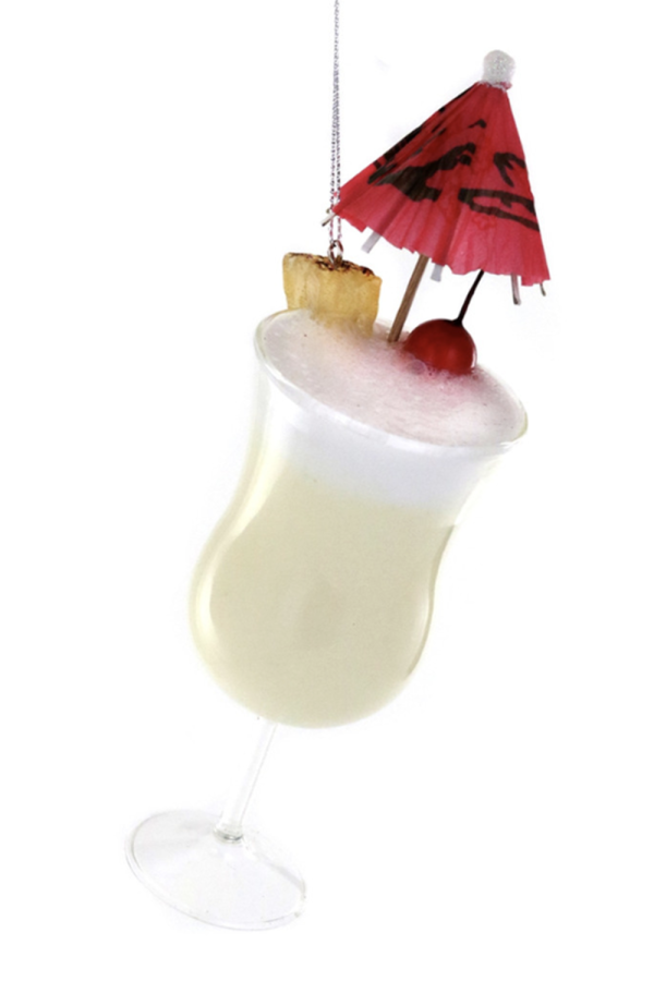 Glass Ornament - Island Pina Colada For Sale