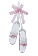 Acrylic Ornament - Ballet Shoes with Bow For Sale