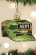 Glass Ornament - Army Cap For Sale